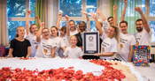 Largest vegan cake