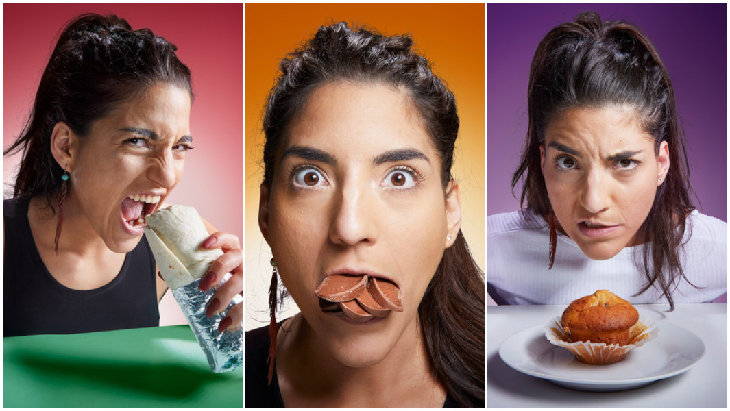 collage image of Leah shutkever speed eater