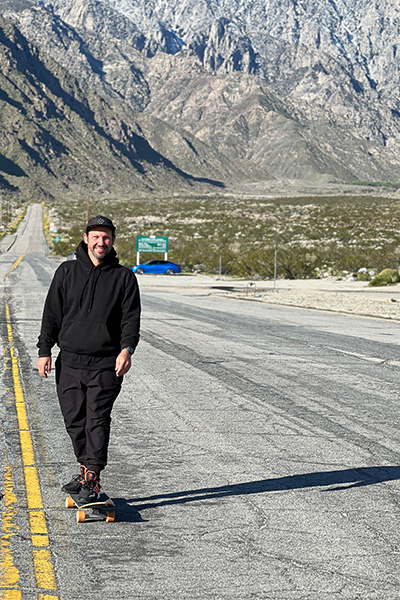 Chad on the road