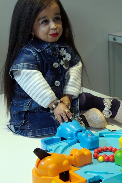 Jyoti ready to play Hungry Hungry Hippos