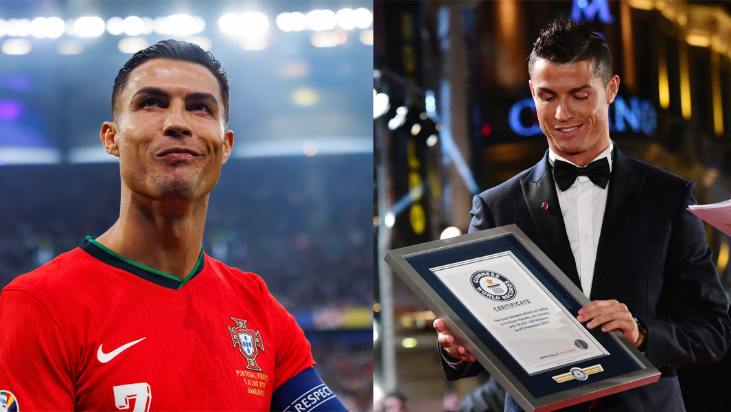 Premiere with Ronaldo and adjudicator