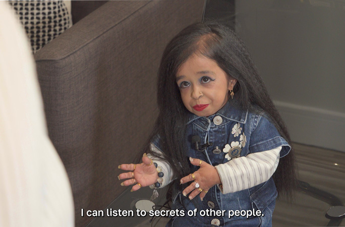 Jyoti talking about listening to people's secrets