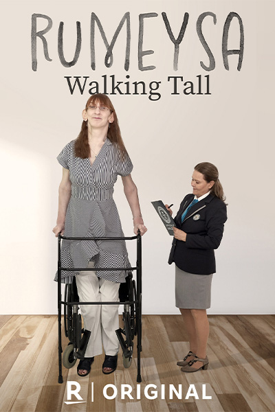 Poster for Rumeysa documentary Walking Tall