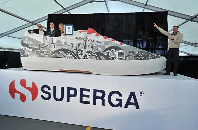 the largest shoe
