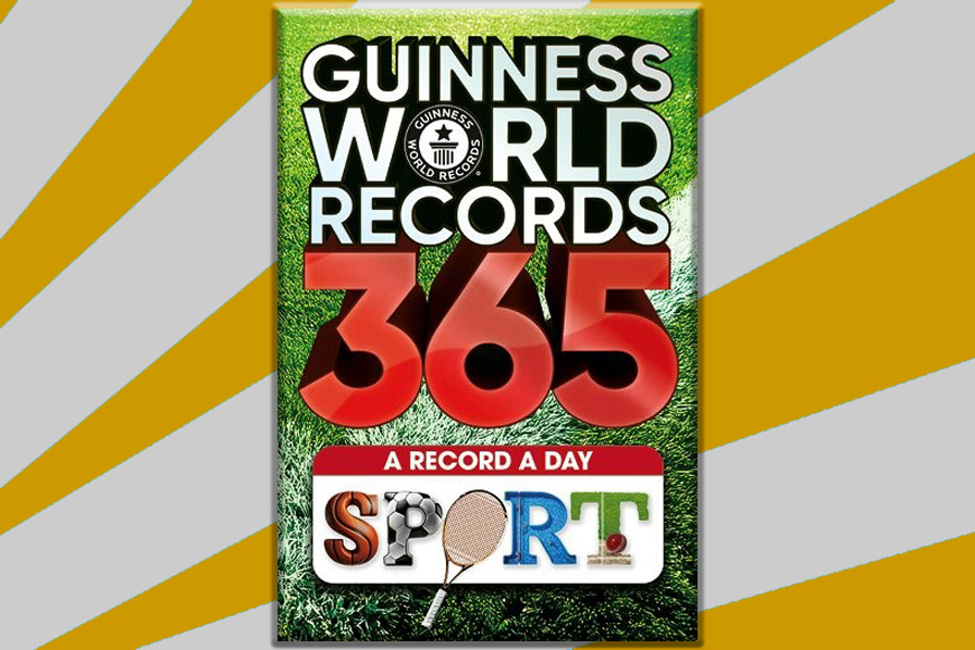 Guinness World Records 365 with colourful background