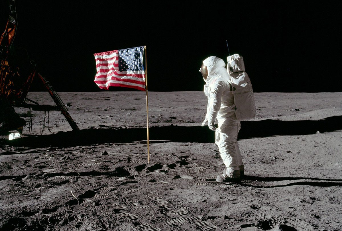 first men on the moon, 1969