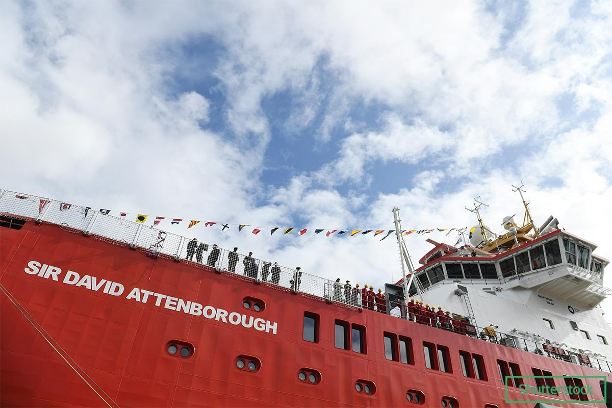 the RRS Sir David Attenborough