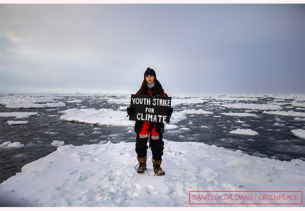 mya rose most northerly climate protest