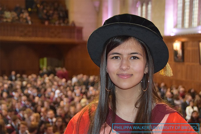 Mya-Rose Craig receives honorary doctorate from university of bristol