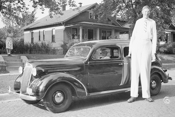 Robert with car
