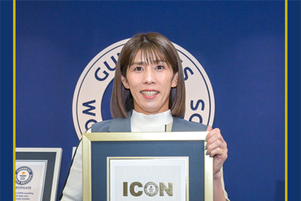 Saori smiling