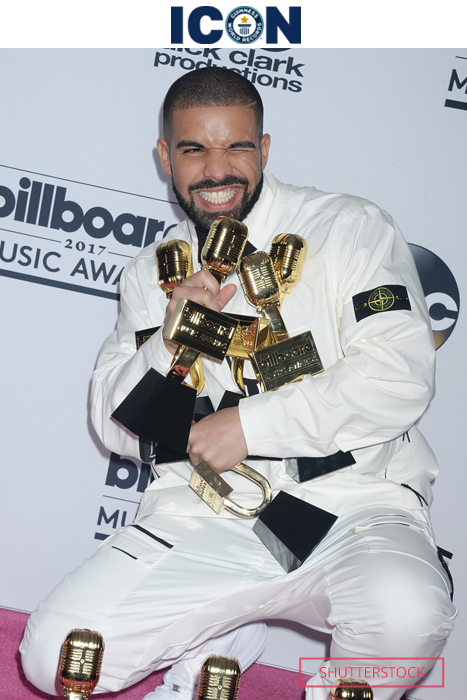 Drake with accolades