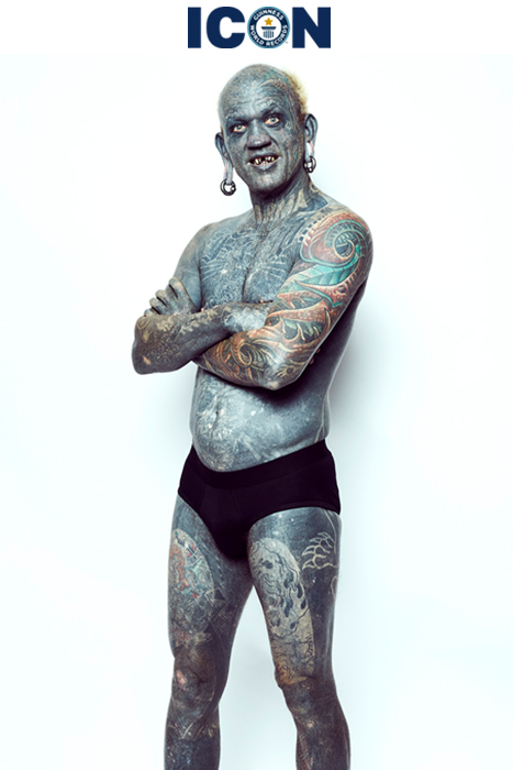 Most tattooed man ever