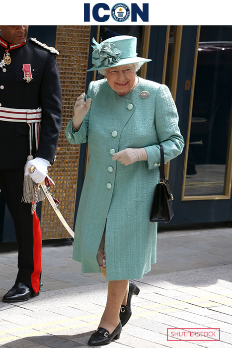 queen with logo