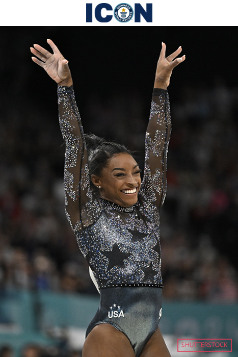 Simone with logo
