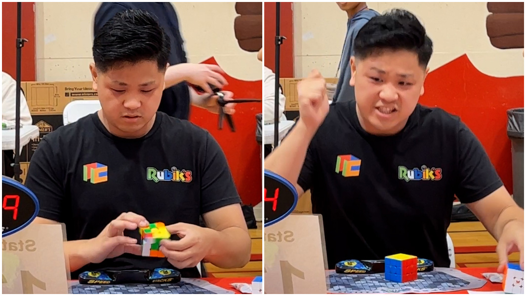 Max Park solving cube