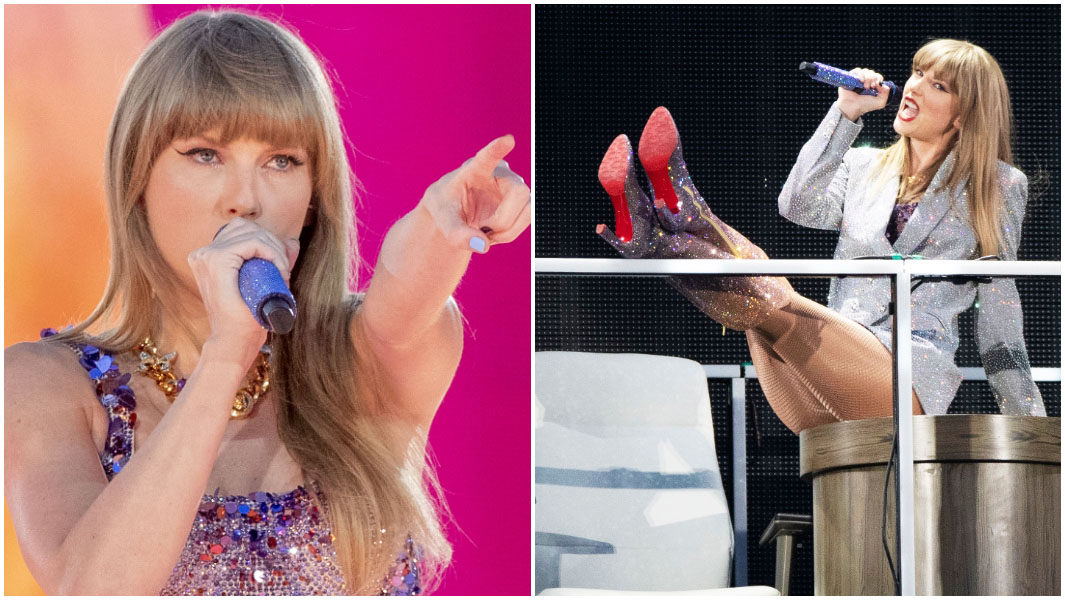 Taylor Swift singing tile