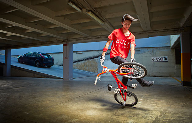 Most BMX time machines in one minute