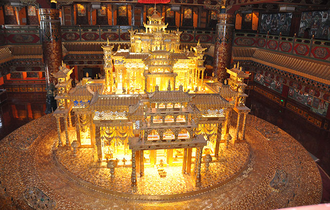 Largest 3D mandala